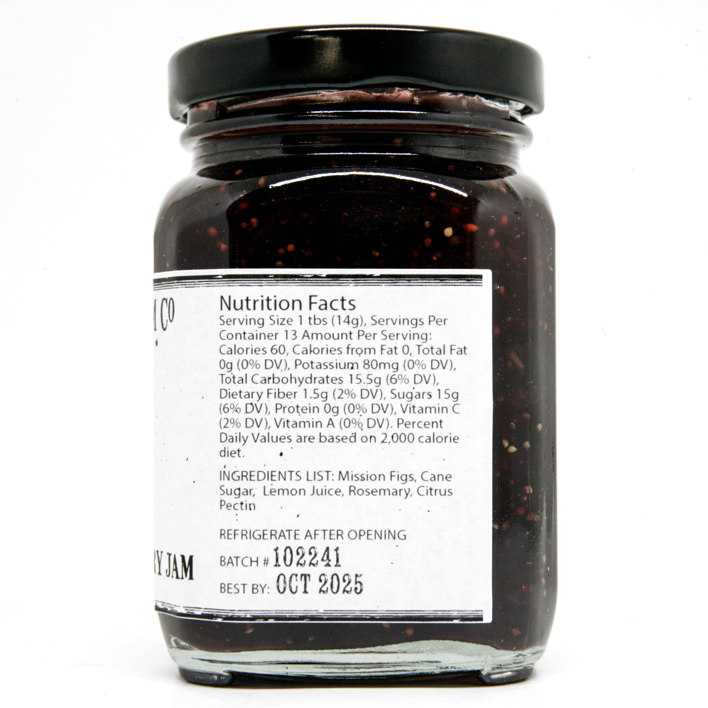 Small Batch Jam Co. Mission Fig Rosemary Jam