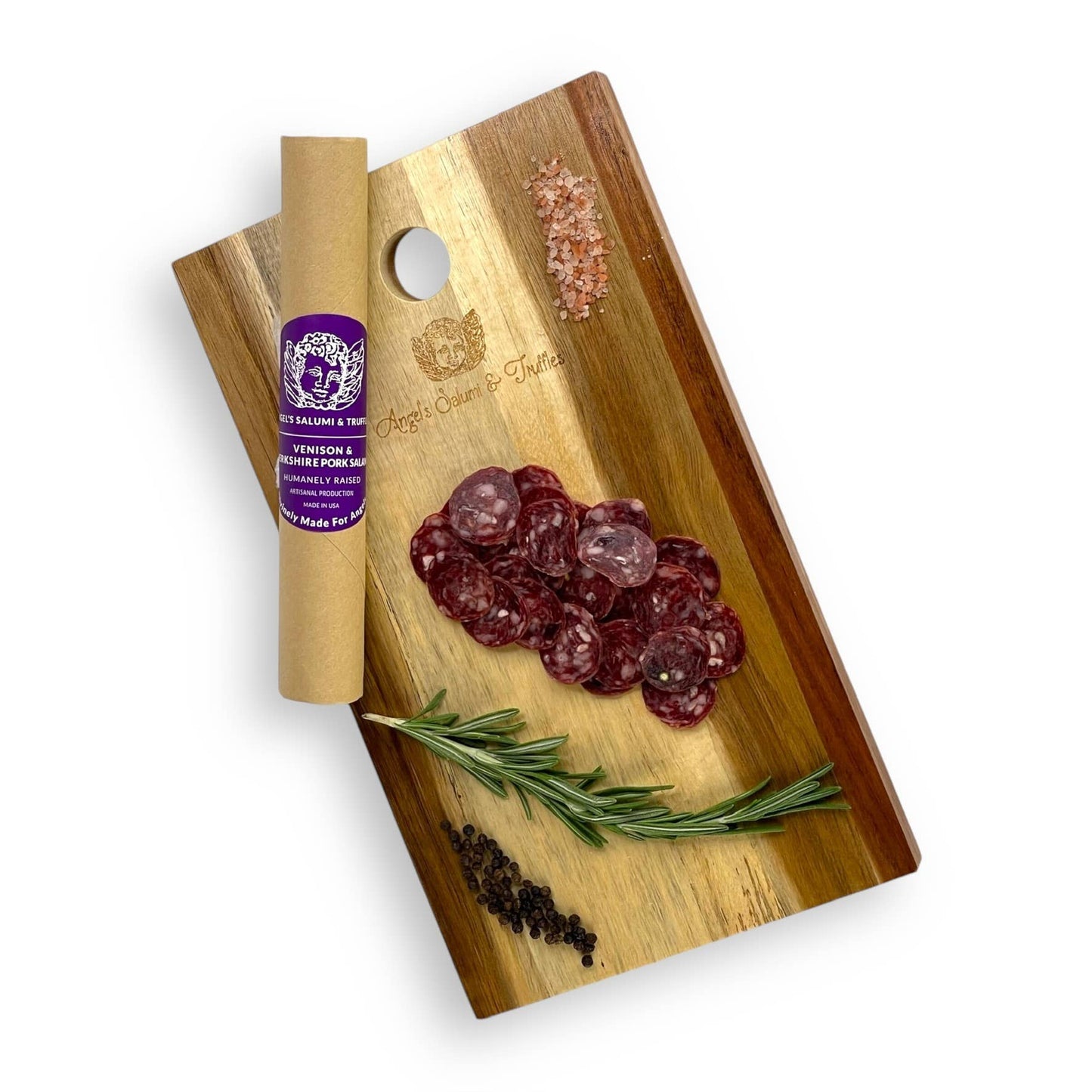 Angel's Venison & Berkshire Pork Salami (5.5oz)