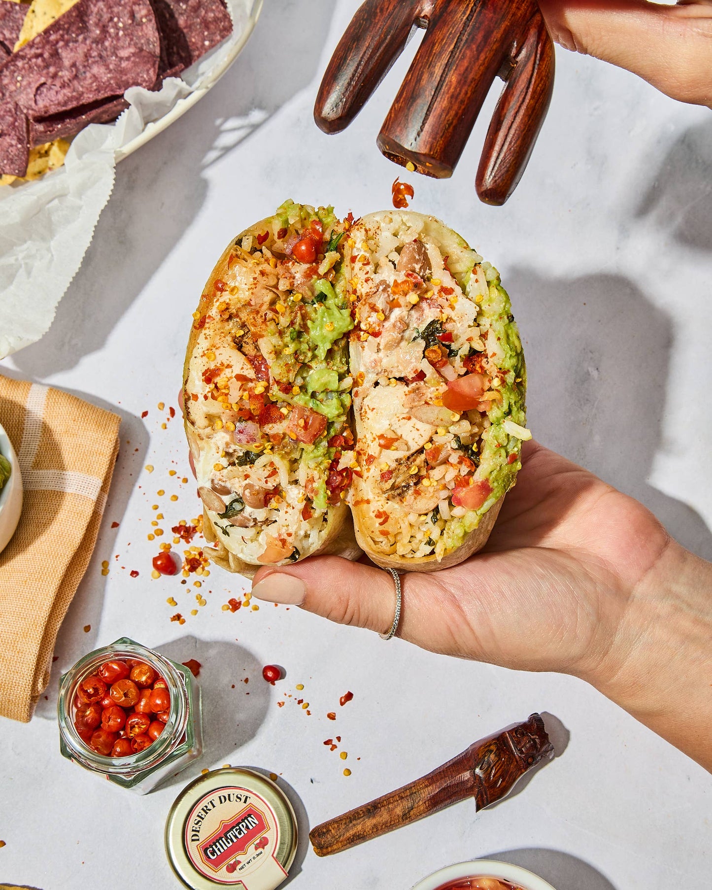 Desert Dust Chiltepin Peppers, wild, earthy, smokey, sharp kick of heat