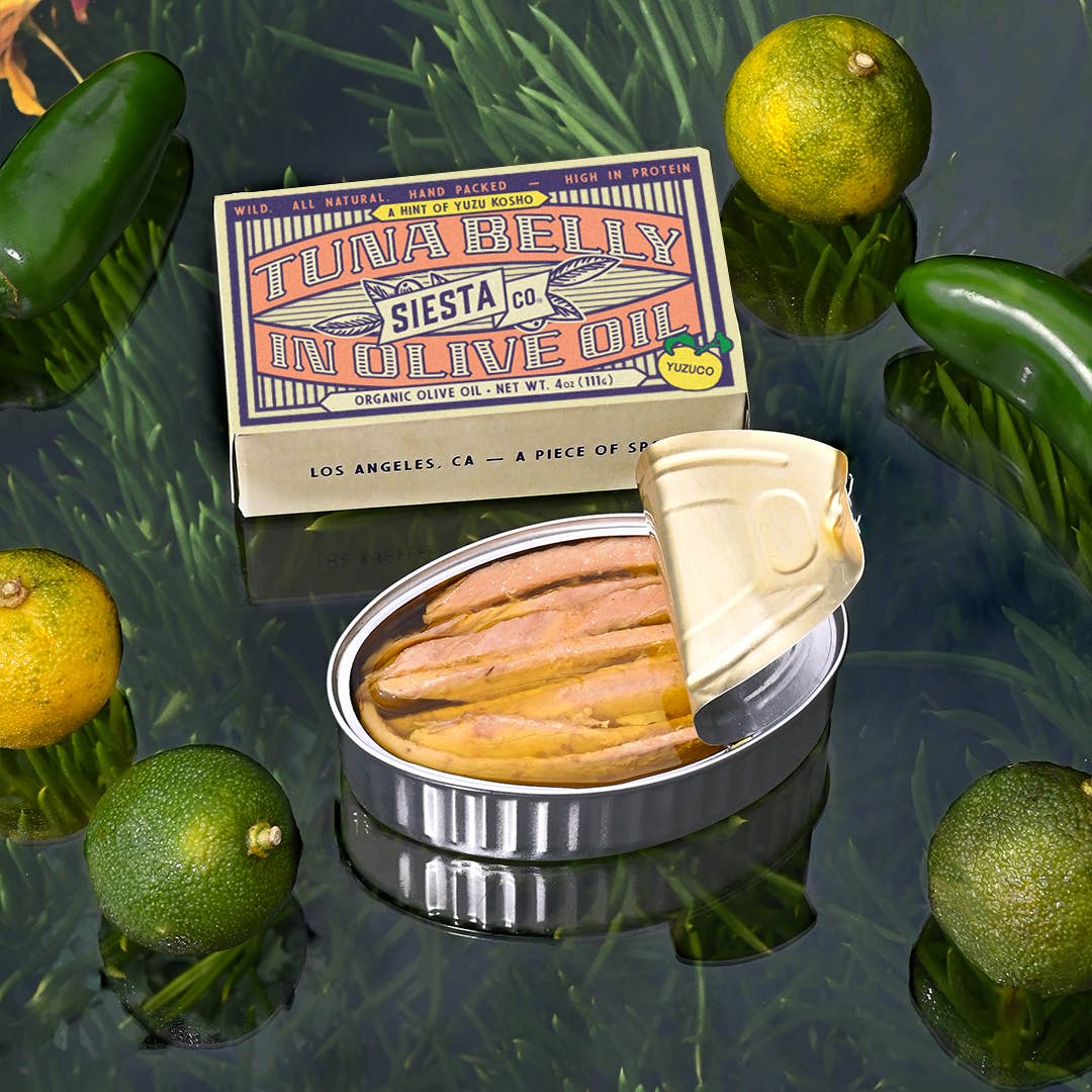Siesta Co. Tuna Belly in Yuzu Koshō