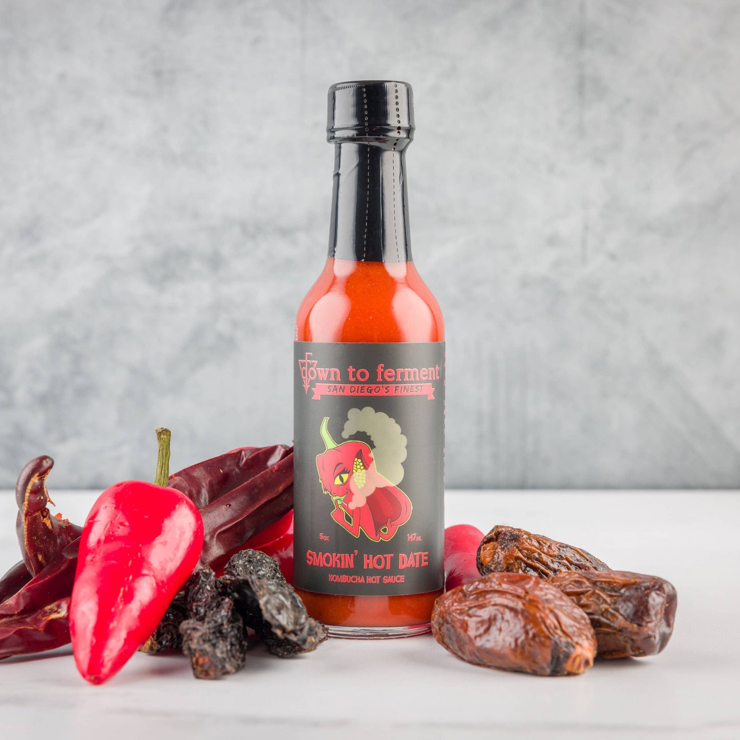 Down To Ferment Smokin' Hot Date Sauce