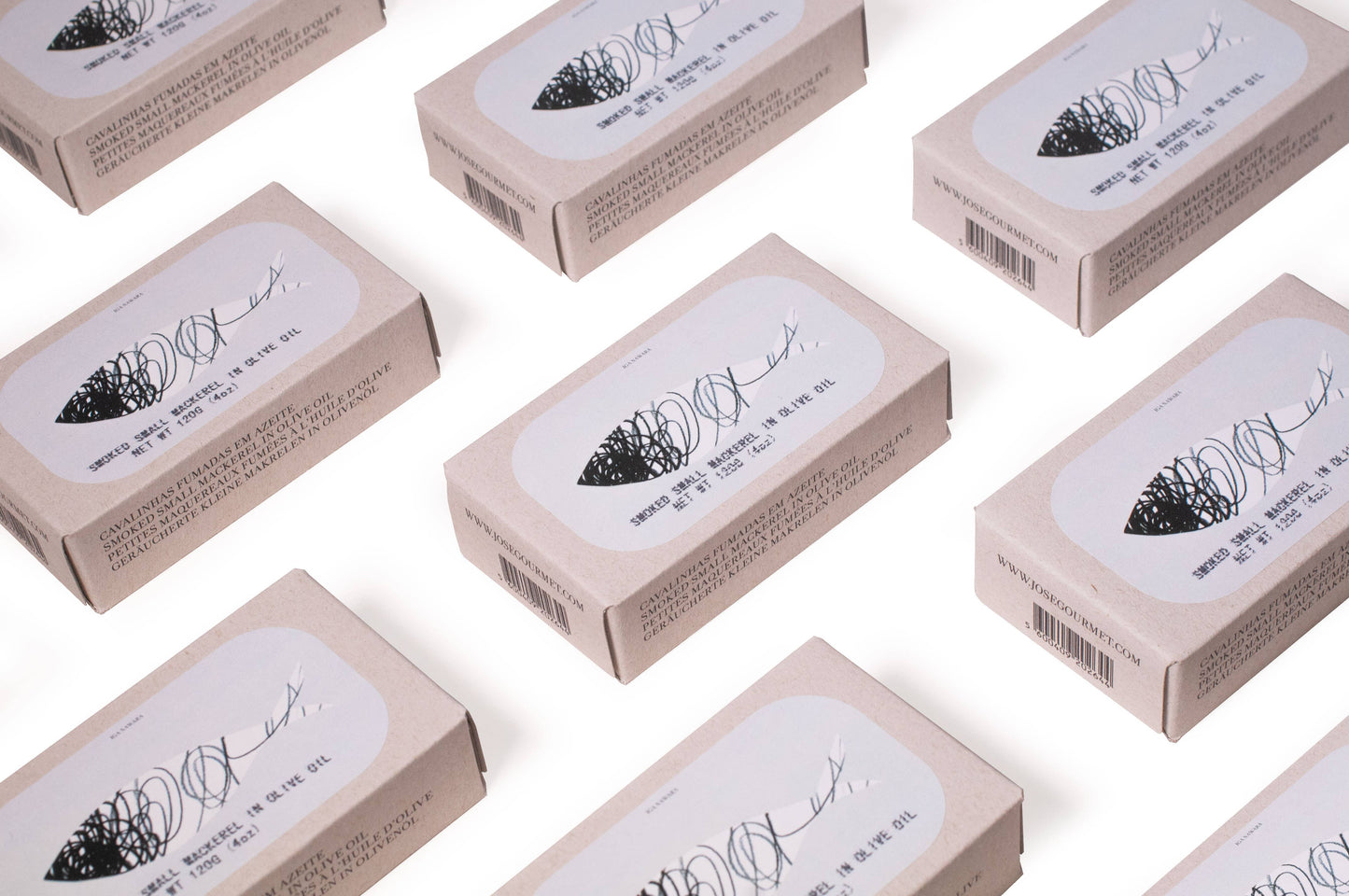 Jose Gourmet Smoked Small Mackerel in Olive Oil