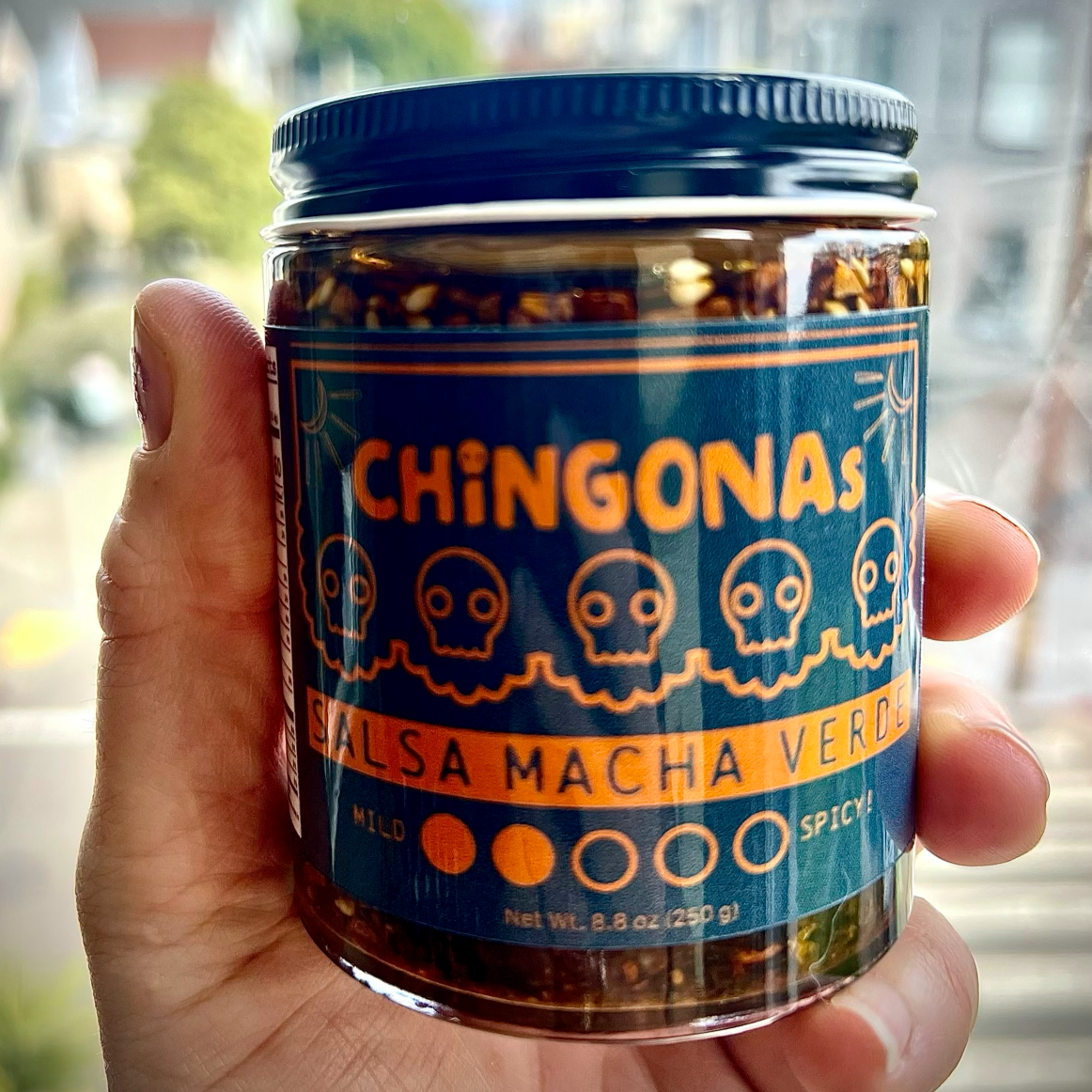 CHiNGONAs Salsa Macha Verde