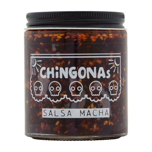 CHiNGONAs Chili Crunch Salsa Macha Sauce