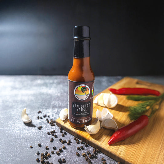 San Diego Pepper Co. San Diego Sauce - Smoky Chipotle Garlic Hot Sauce
