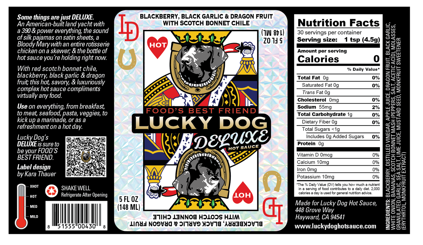 Deluxe - Blackberry Black Garlic & Dragon Fruit