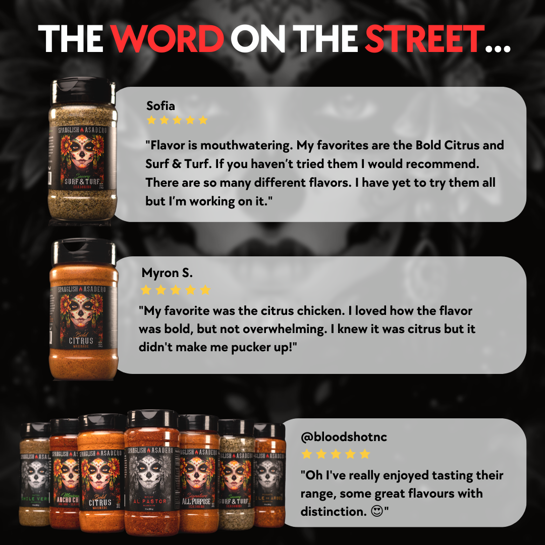 Spanglish Asadero Fiery Citrus Habanero Rub