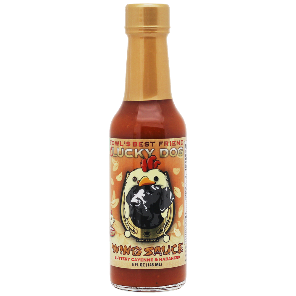 Clucky Dog - Buttery Cayenne Habanero Wing Sauce