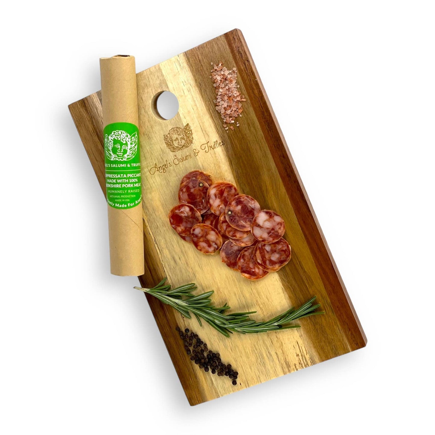 Angel's Soppressata Piccante Salami (5.5oz)