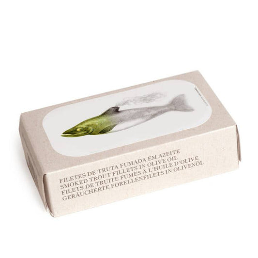 Jose Gourmet Smoked Trout Fillets in Olive Oil