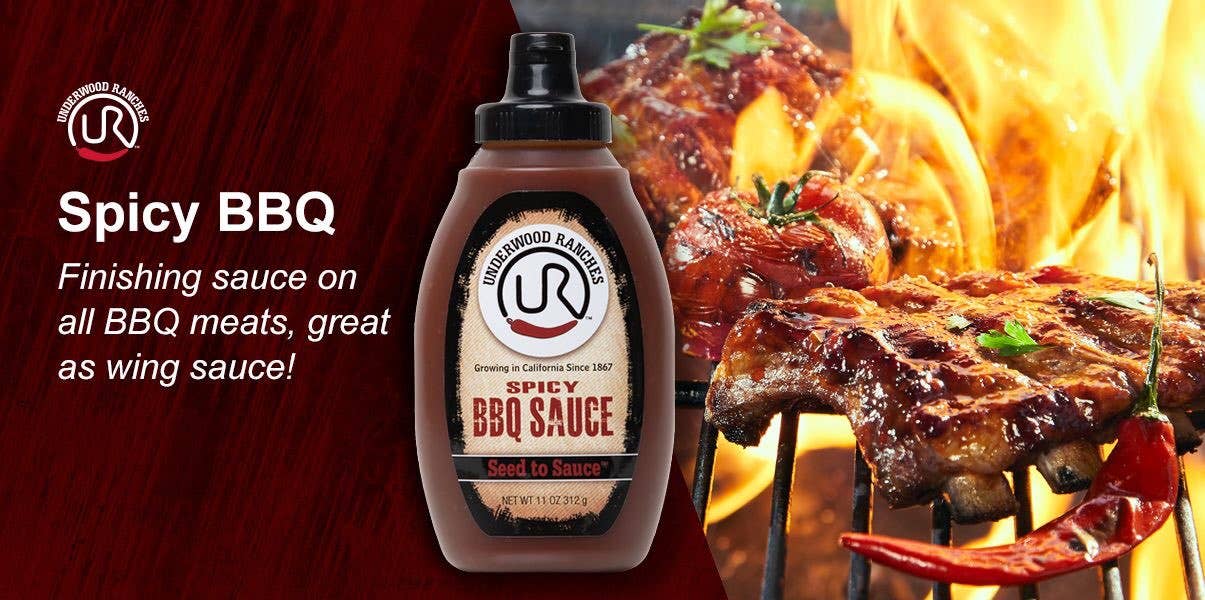 Underwood Ranches Spicy Red Jalapeno BBQ Sauce