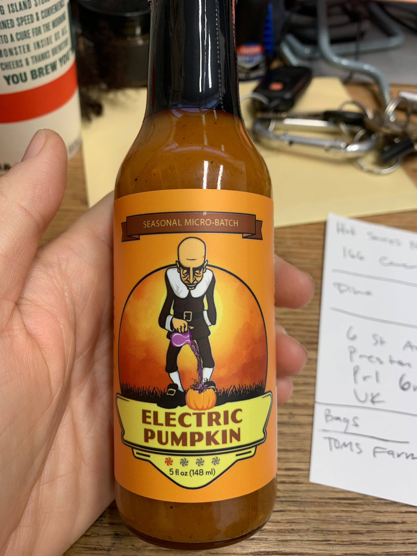 Paulman Acre Electric Pumpkin Hot Sauce