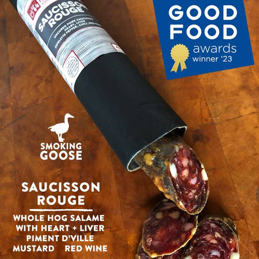 Smoking Goose 2023 Good Food Award Winner: Saucisson Rouge