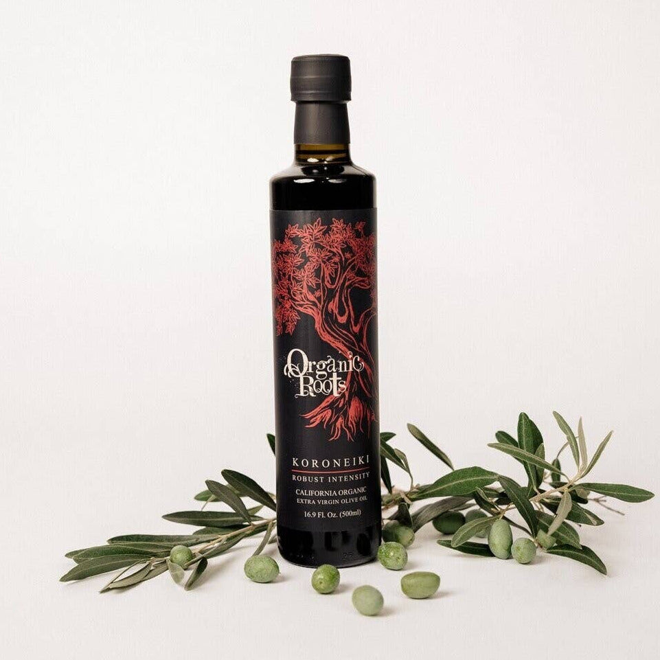 Organic Roots Koroneiki Extra Virgin Olive Oil