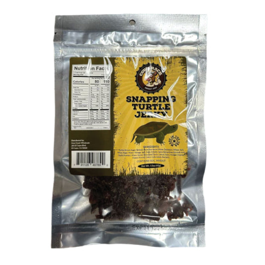 All Natural Snapping Turtle Jerky