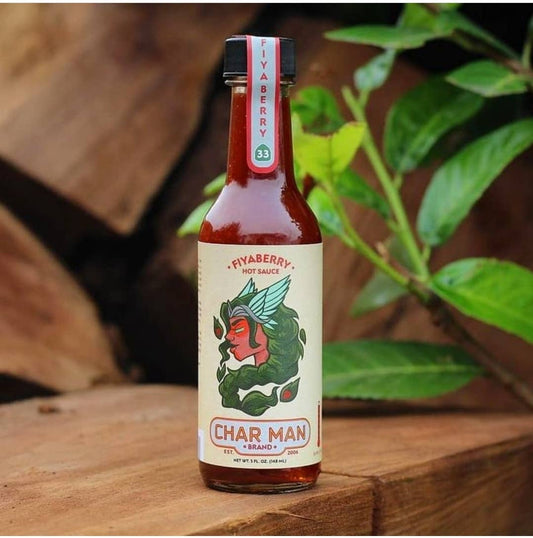 Char Man Fiyaberry Hot Sauce