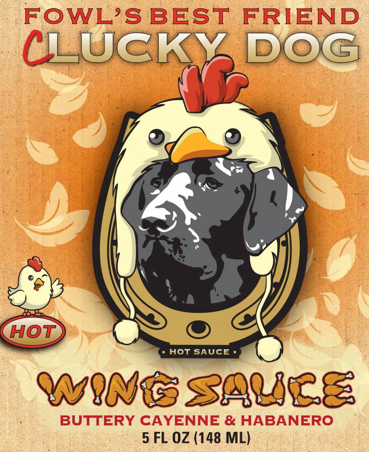 Clucky Dog - Buttery Cayenne Habanero Wing Sauce