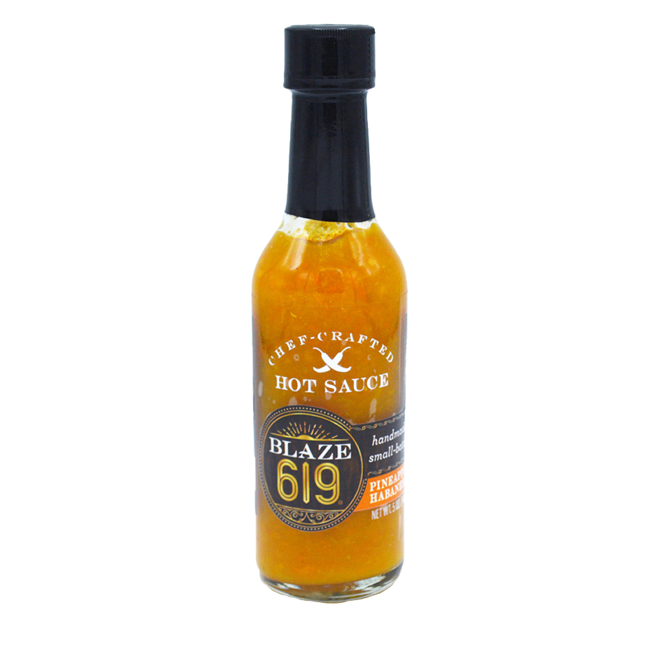 Blaze 619 Pineapple Habanero Hot Sauce